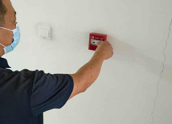 手動報警按鈕測試