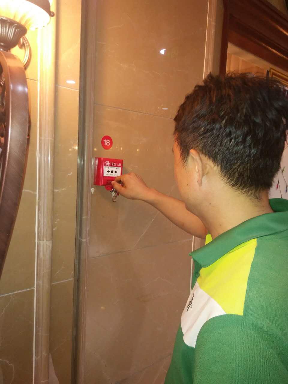 報警按鈕消防維保檢查